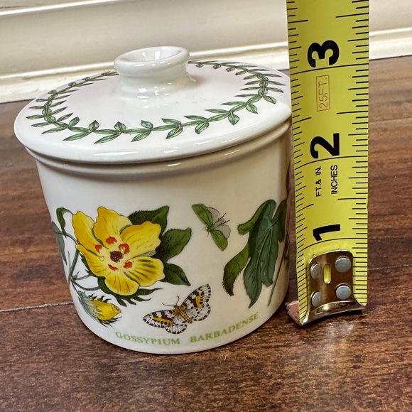 portmeirion gossypium barbadense Flower Lidded Bowl Barbados lidded - Picture 5 of 7